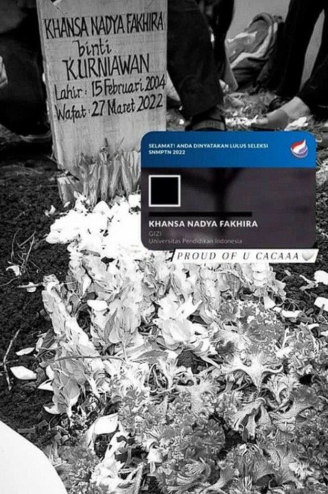 AREAJULID's tweet photo. Dis! Ya Allah nangis banget. Tamparan untuk kita semua 😭😭😭 https://t.co/DKFbtJkrBO