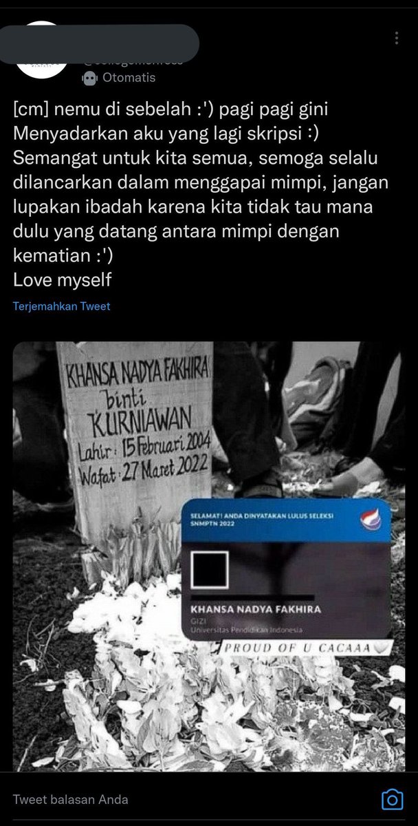 AREAJULID's tweet photo. Dis! Ya Allah nangis banget. Tamparan untuk kita semua 😭😭😭 https://t.co/DKFbtJkrBO