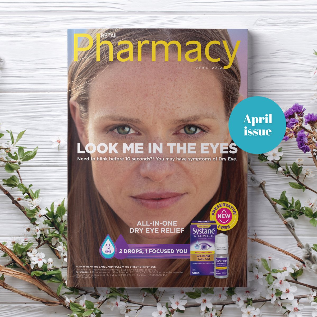 Retail Pharmacy magazine April issue is out now!
 Our April issue is jam-packed with the latest health information, CPD, product updates, events, campaigns exclusive interviews and much more! 
  
Click on the link to log in and view the magazine:
ow.ly/XECU50IvEfI