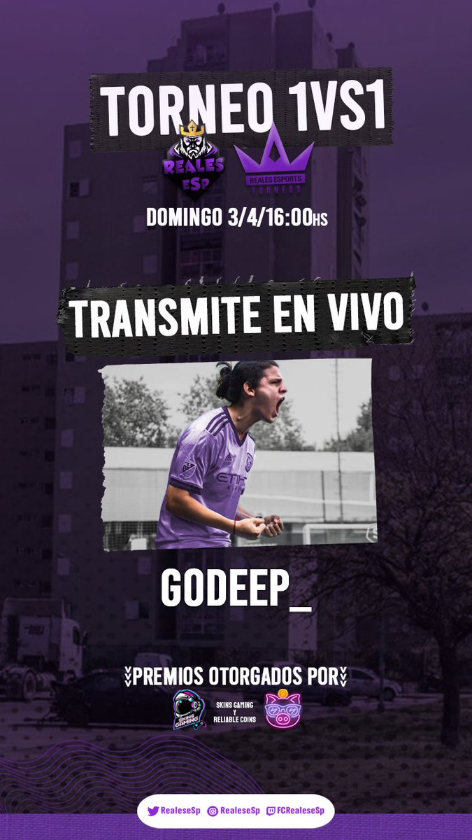 RealesGG's tweet photo. Se viene el torneo de #FIFA #FUT #1v1 de #Reales , con el animal de @firiondo17 casteando el evento... Domingo 3/4, 
¿Ya te anotaste? Te esperamos por DM https://t.co/6lu7ikBZee