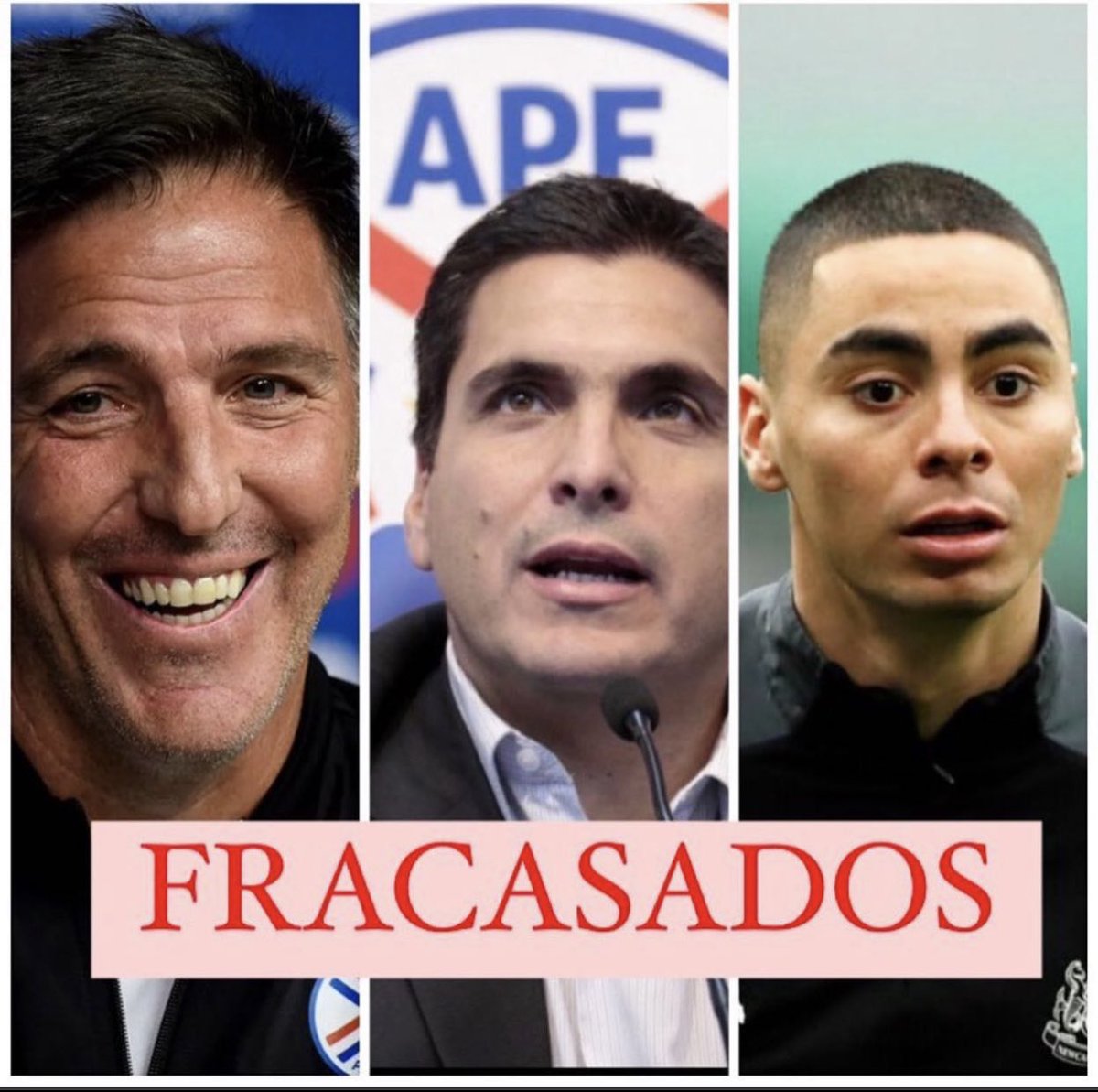 VidaOlimpista's tweet photo. Hoy termino el ciclo de esta NEFASTA SELECCIÓN PARAGUAYA, utilizada para vender jugadores y nacionalizar a otros SIN MÉRITOS. Así nos va cuando la selección es manejada por tipos que solo buscan su propio benéfico. https://t.co/geARNfml3c
