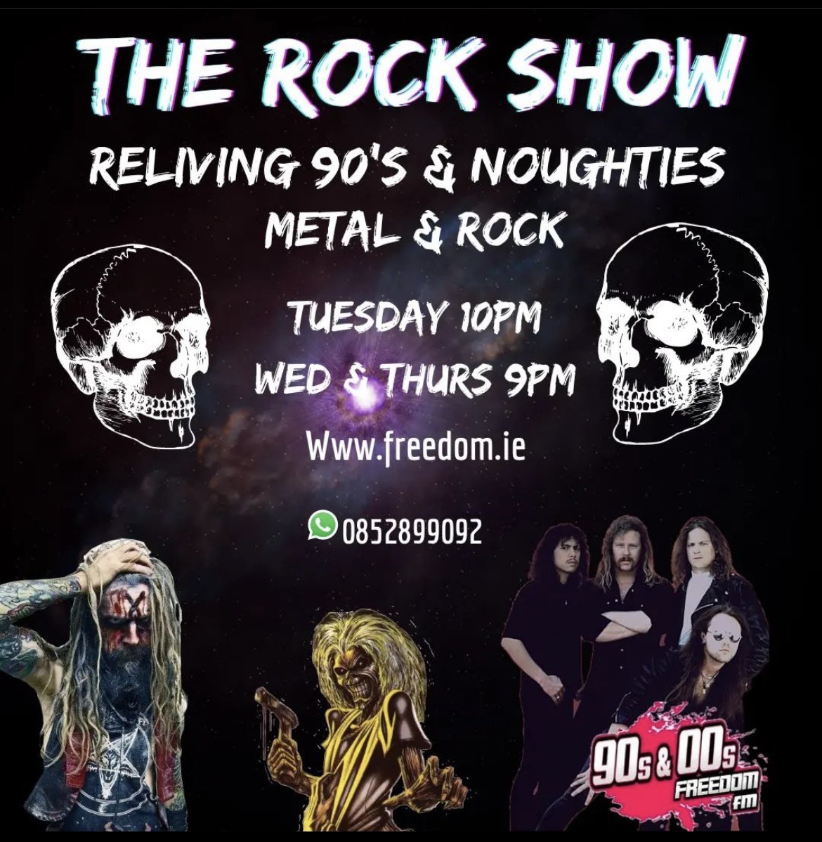 Relive the best of Metal and Alternative Music every Tuesday - Thursday #90srock #00srock #tuesdaymotivations