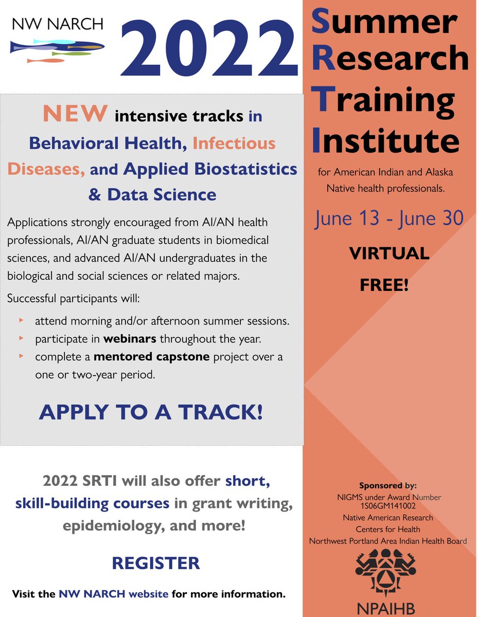 I'll be helping teach the epi course, apply and spread the word!