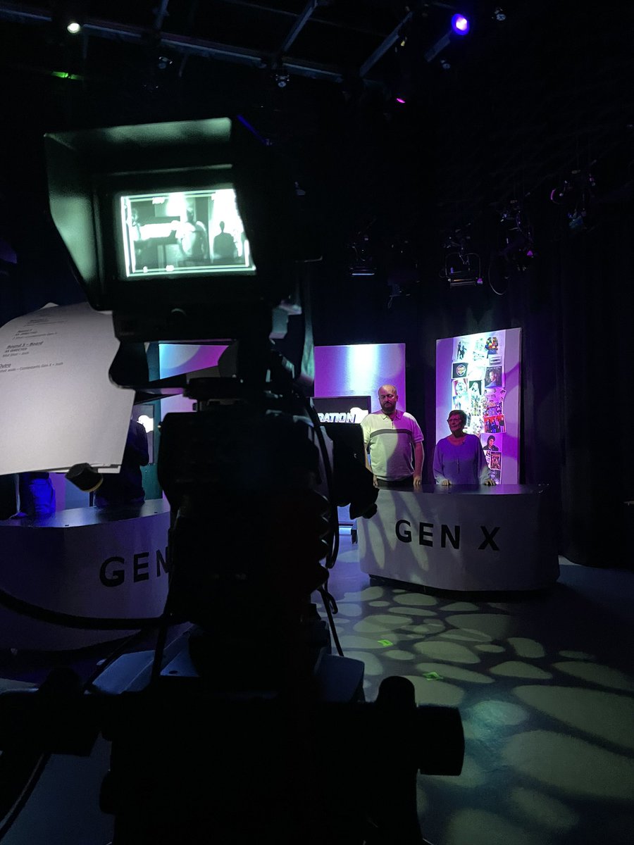 TrudyWMedia_'s tweet photo. Really proud of the TV Studio team today with the success of ‘Generation Gambit’🎥💫Enjoyed helping out with set design and camera operating, looking forward to our magazine show🥳 https://t.co/QwYKpxg8od
