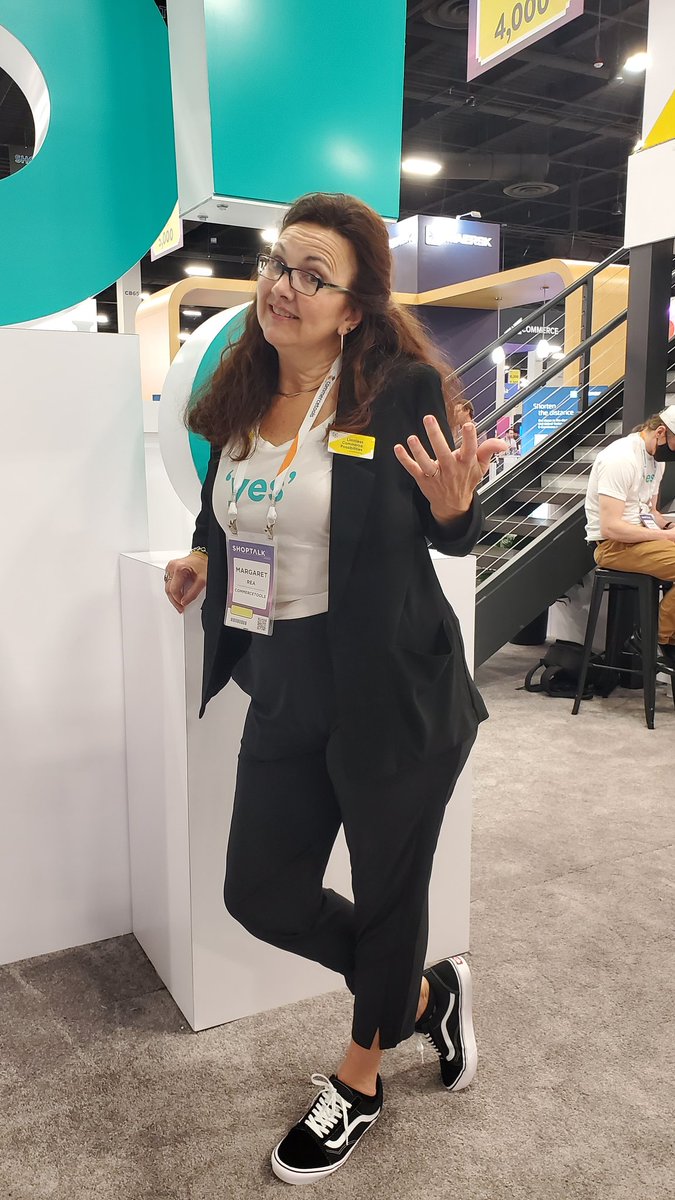 commercetools's tweet photo. Hey @shoptalk! Need a white shirt for the party tonight? We got you at booth 3060.
#commercetools #limitless #possibilities #moderncommerce #yeasayers https://t.co/UTjBCDHdcF