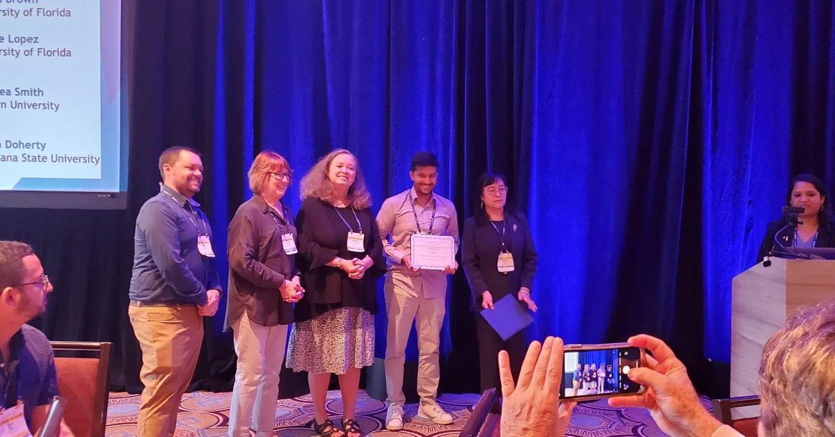 Got 1st position in PhD Student Presentation at Joint ESA-SEB, APS-CD conference 2022. I presented part of my PhD project. Happy 😊 <a href="/Entomology_UGA/">UGA Entomology</a> <a href="/UGA_CollegeofAg/">UGA Agricultural & Environmental Sciences</a> #Srinivasanlab <a href="/PIE_Entsoc/">P-IE ESA</a> @lundclub