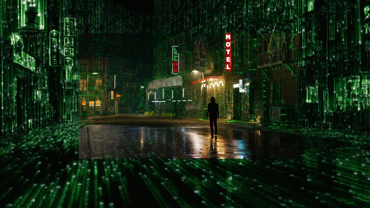 MaxonVFX's tweet photo. The futuristic tech in the latest installment of @TheMatrixMovie franchise was brought to life with the help of #Cinema4D, #Redshift, and #RedGiant. See how deep the rabbit hole goes: https://t.co/Flqru9gyVr https://t.co/Xy85iuPTSD