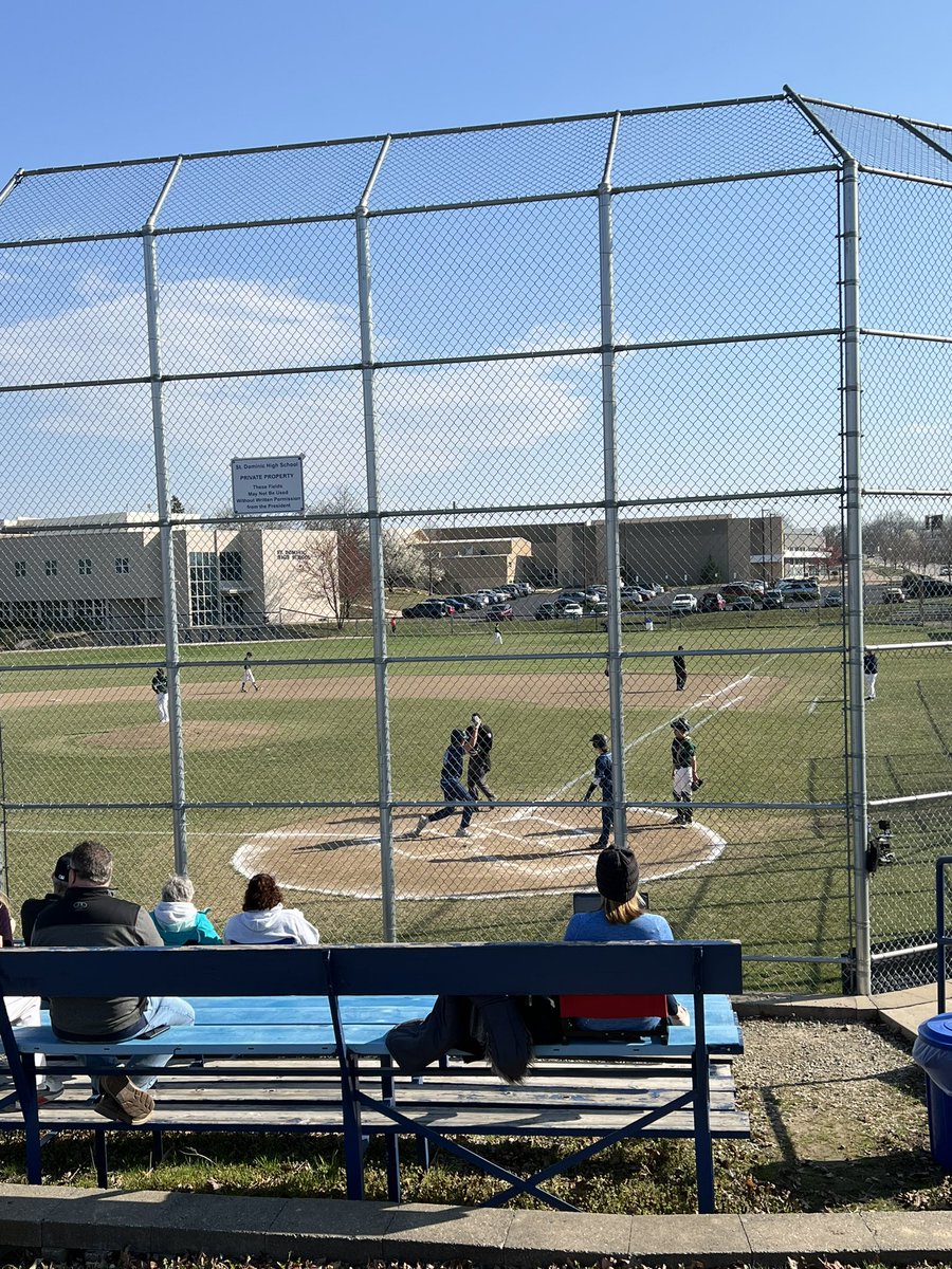 Can Whitt hammers a 3 run shot to dead center to put <a href="/StDomBaseball/">SD Baseball</a> up 3-0 over St. Mary’s in the bottom of the first. Still no outs!!