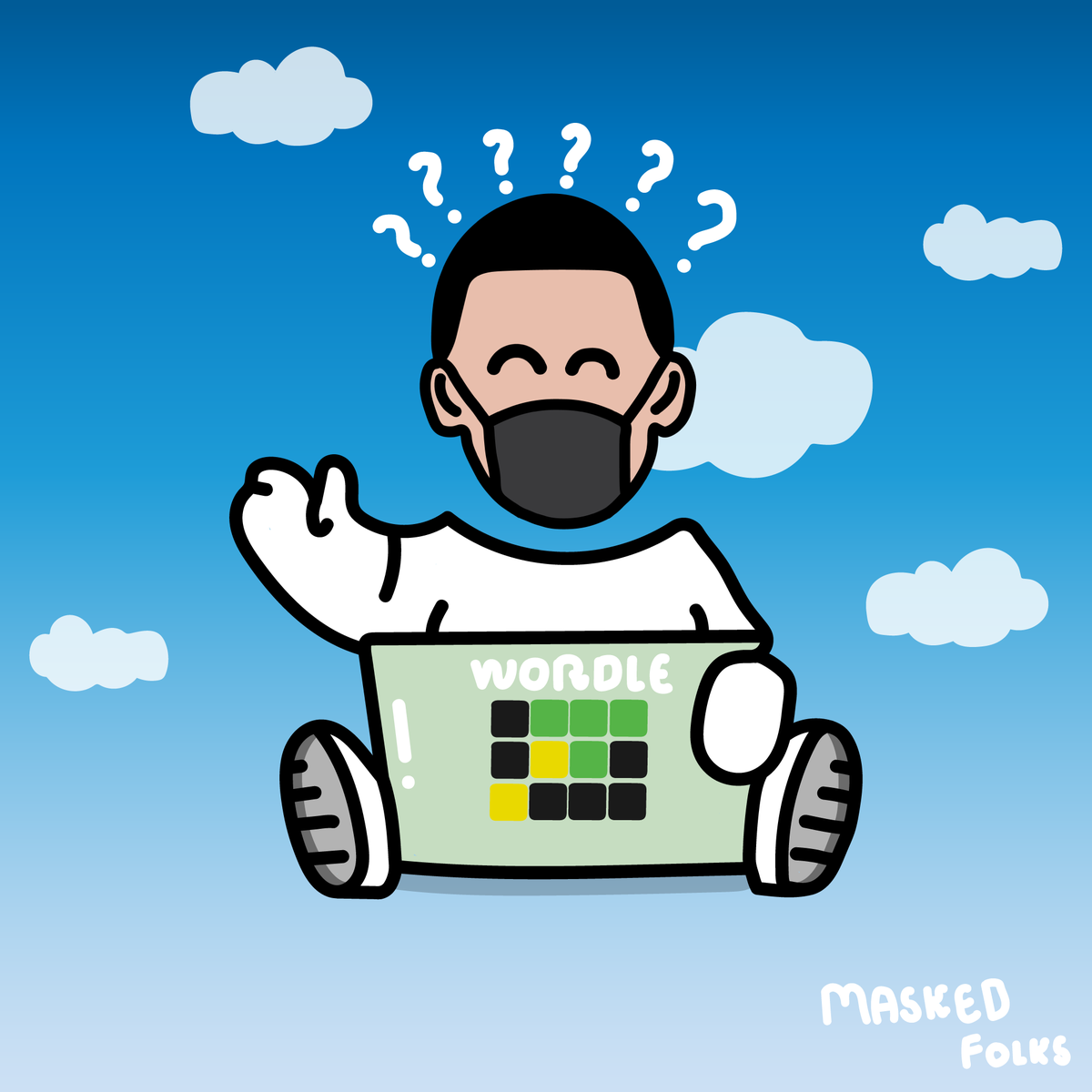 Folks, have you done your daily Wordle? 🟩🟨

#Maskverse #NFT #NFTCommunity #NFTProject