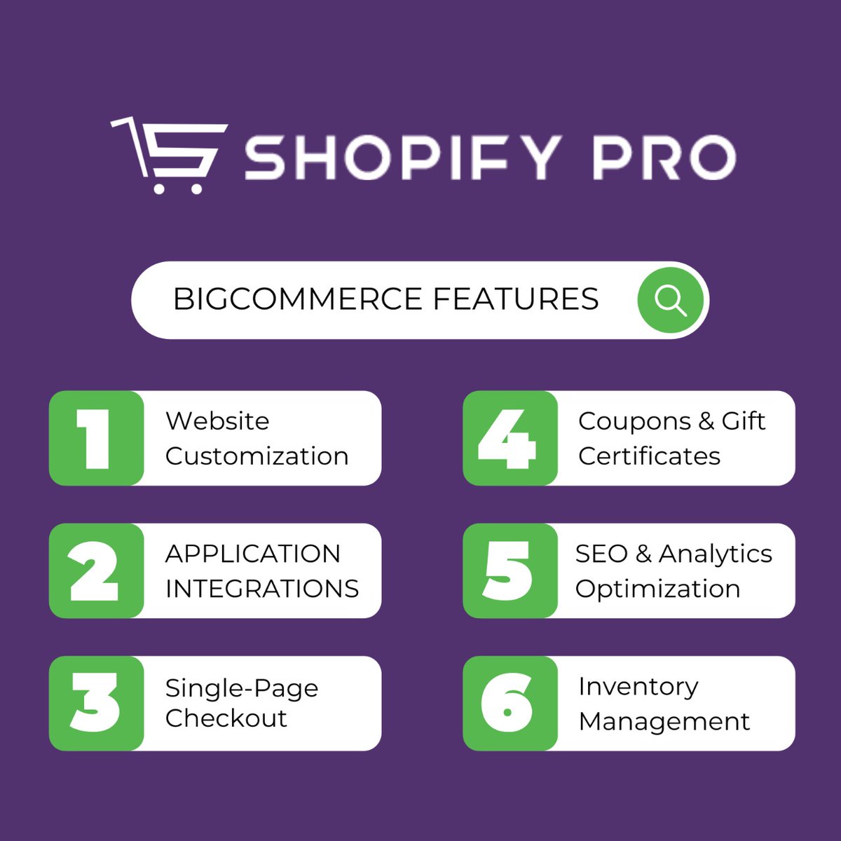 ecomdevagency's tweet photo. BigCommerce is a premium hosted eCommerce solution that allows business owners to set up an online store, customize it according to the requirements, and then sell an unlimited number of digital, physical, or even service-based products. https://t.co/4X9ueGFuFS