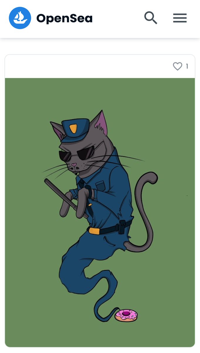 CliperesM's tweet photo. check my #NFT THE GINIE CAT COP🔥
at a cheap price!! accept offers🙏
#NFTCommunity #NFTCollection #NFTcollectibles 
https://t.co/6xe9mrk1Vc https://t.co/IKcS3aDb8D