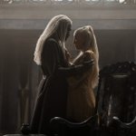 ハウスオブザドラゴン公開画像｜海蛇コアリーズ・ヴェラリオン/Corlys Velaryon aka The Sea Snake役俳優スティーヴ・トゥーサント/Steve Toussaintと王女レイニス・ヴェラリオン/Princess Rhaenys Velaryon役女優イヴ・ベスト/Eve Best。