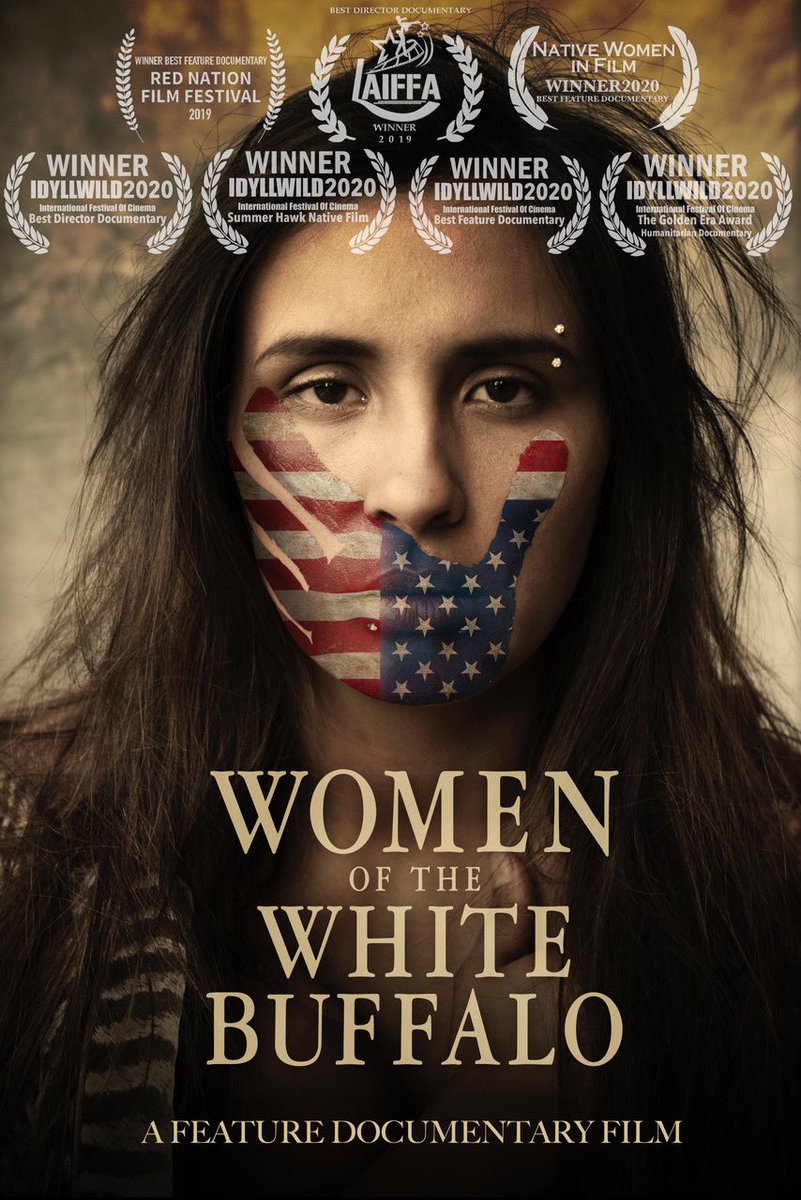 Looking forward to the 12th April and release of the feature documentary film Women Of The White Buffalo that I’ve been working on for the past 4 years ⭐️
