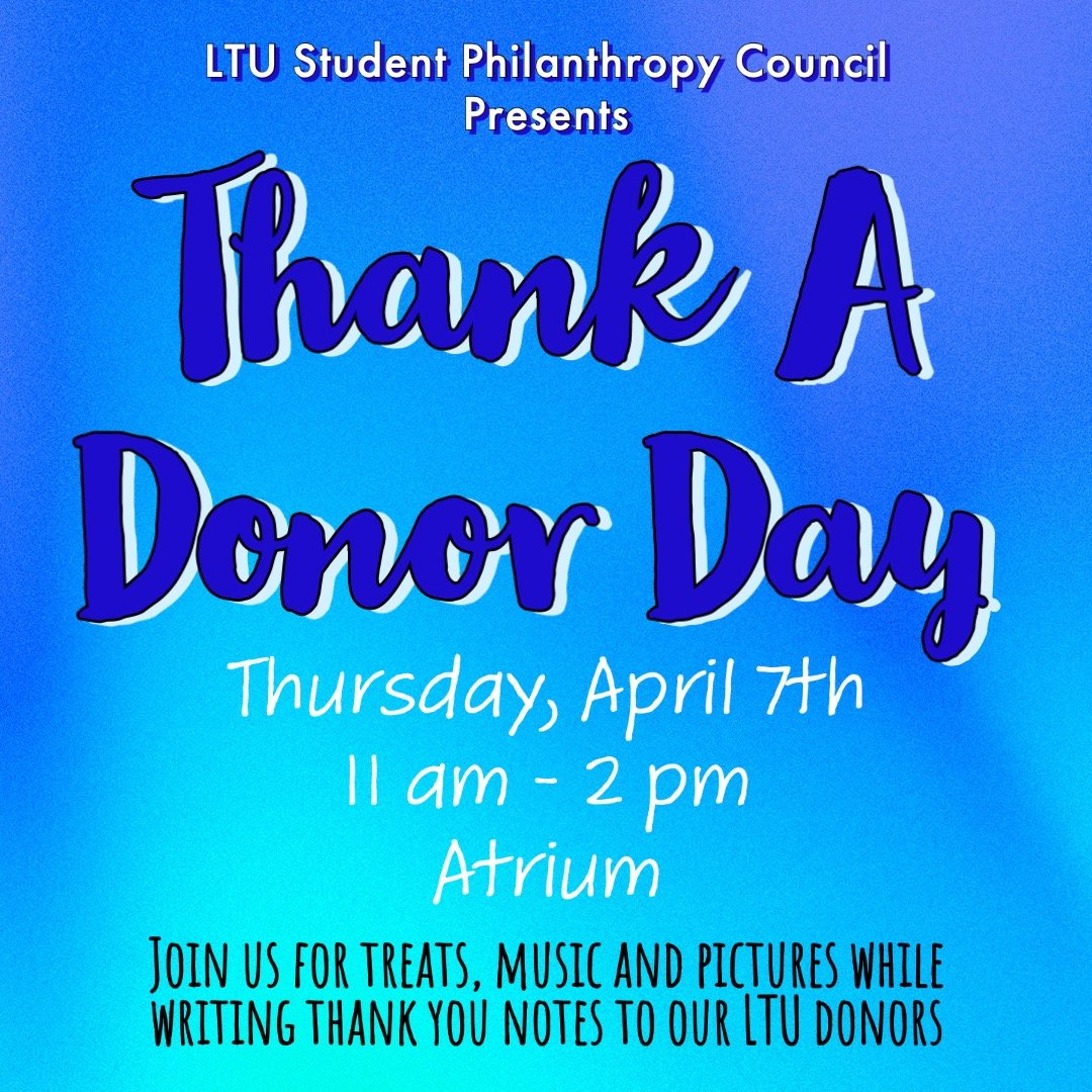 LTU Student Philanthropy Council tweet media