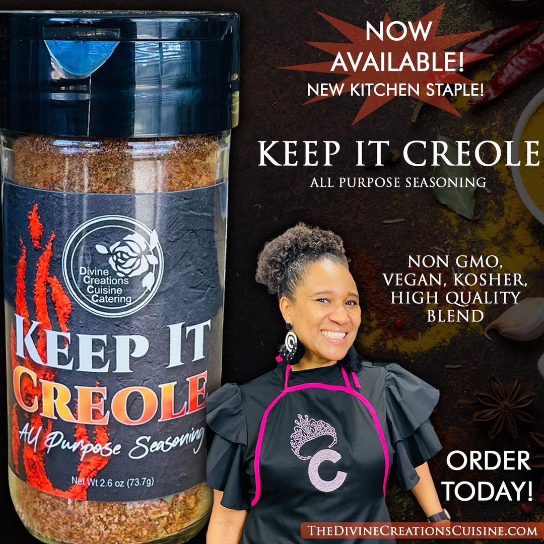 BroQiyamBlog's tweet photo. Now Available! #KeepItCreole All Purpose Seasoning by Chan The Neighborhood Cook! @cuisine_divine
Non GMO, Vegan, Kosher, High Quality Blend.
Order today @ https://t.co/PidxuakZVv #DivineCreations #Seasonings https://t.co/TJsmU41vLj