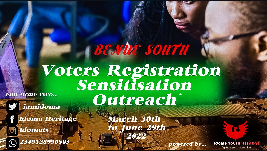 iamidoma's tweet photo. Every right thumb should count.
#Benuesouth #beregistered #getyourpvc #Idomagovernor2023
#Idomagovernor #RegisterToVote2023 https://t.co/UgTiQMIVZA