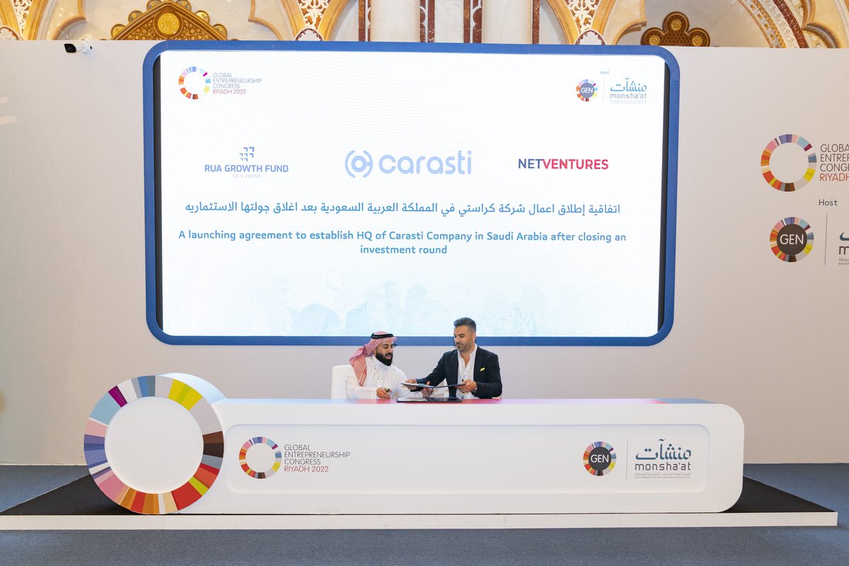 TurkiJoaib's tweet photo. We are proud to have partnered with @Claudio__85 &amp; Mike Menary and support @carasti_ksa at @rua_vc with #NetVentures in their mission to democratize access to cars through digital subscriptions in #UAE and now in #saudiarabia https://t.co/ny0vzPEZfk