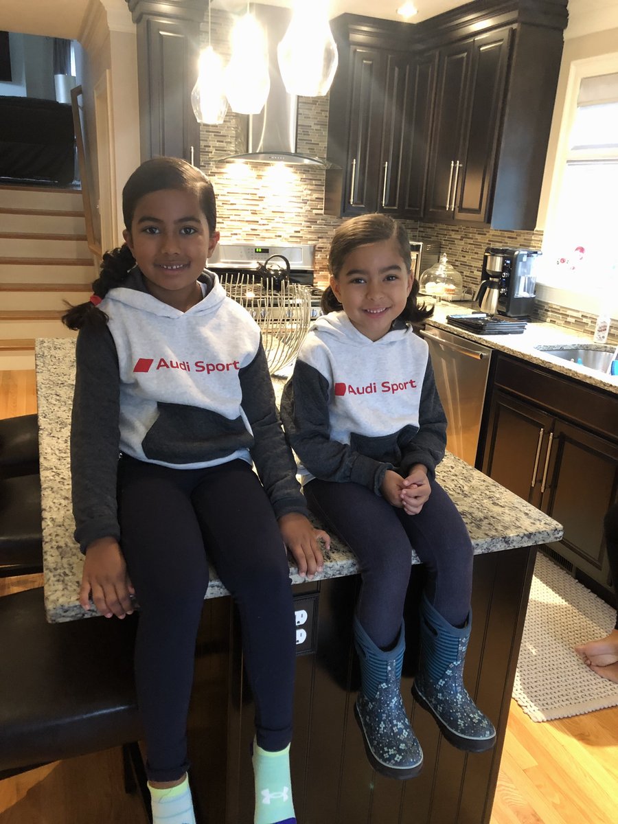 Audi_Brookline's tweet photo. The only thing these two will be driving is their dad crazy 😜🤦🏽‍♂️ #sistersister 

Tim Veiga’s has his hands full with these two cuties! 😍❤️‍🔥🦾

Featuring our special guests: 
✨ Kendall &amp; Fallon ✨

~Daughters of Audi Brookline General Manager Tim Veiga~
.
.
.
#he ... https://t.co/bhAOQua11l