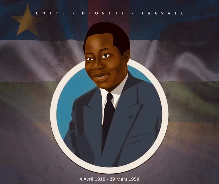 TYangoupande's tweet photo. Il y’a 63 ans que nous quittait Barthélemy #𝗕𝗢𝗚𝗔𝗡𝗗𝗔, Père fondateur de la Nation Centrafricaine. Je salue la mémoire d’un homme d’État exceptionnel, rassembleur et visionnaire, qui demeure un modèle pour la République Centrafricaine et pour le panafricanisme. ↴ https://t.co/MwC7JD8W3q