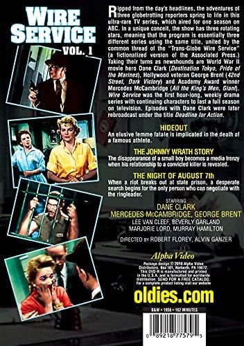 FrankMalfitano's tweet photo. FORGOTTEN TV SHOWS: WIRE SERVICE, 1956-57 ABC #WireService #tvshow #GeorgeBrent #DaneClark #MercedesMcCambridge #reporters #drama #ABC #1950s #forgottentvshows https://t.co/9c5BqVAnnu