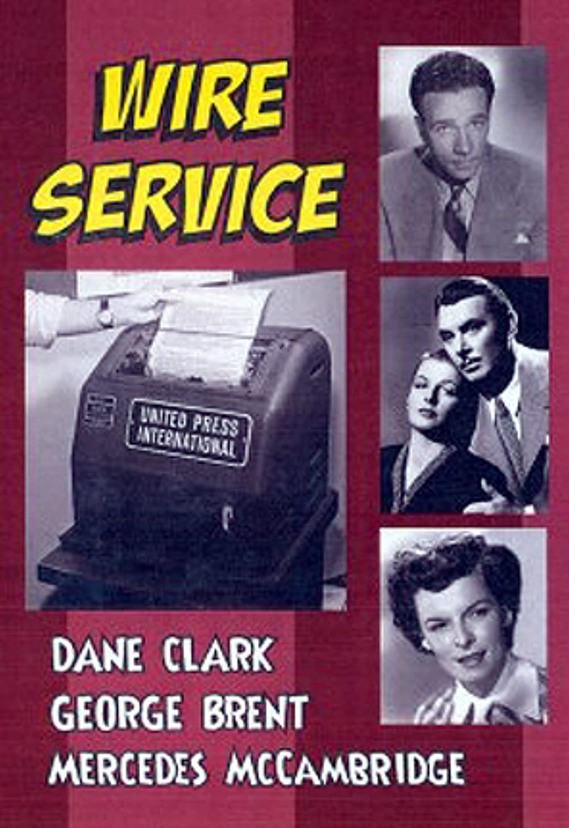 FrankMalfitano's tweet photo. FORGOTTEN TV SHOWS: WIRE SERVICE, 1956-57 ABC #WireService #tvshow #GeorgeBrent #DaneClark #MercedesMcCambridge #reporters #drama #ABC #1950s #forgottentvshows https://t.co/9c5BqVAnnu
