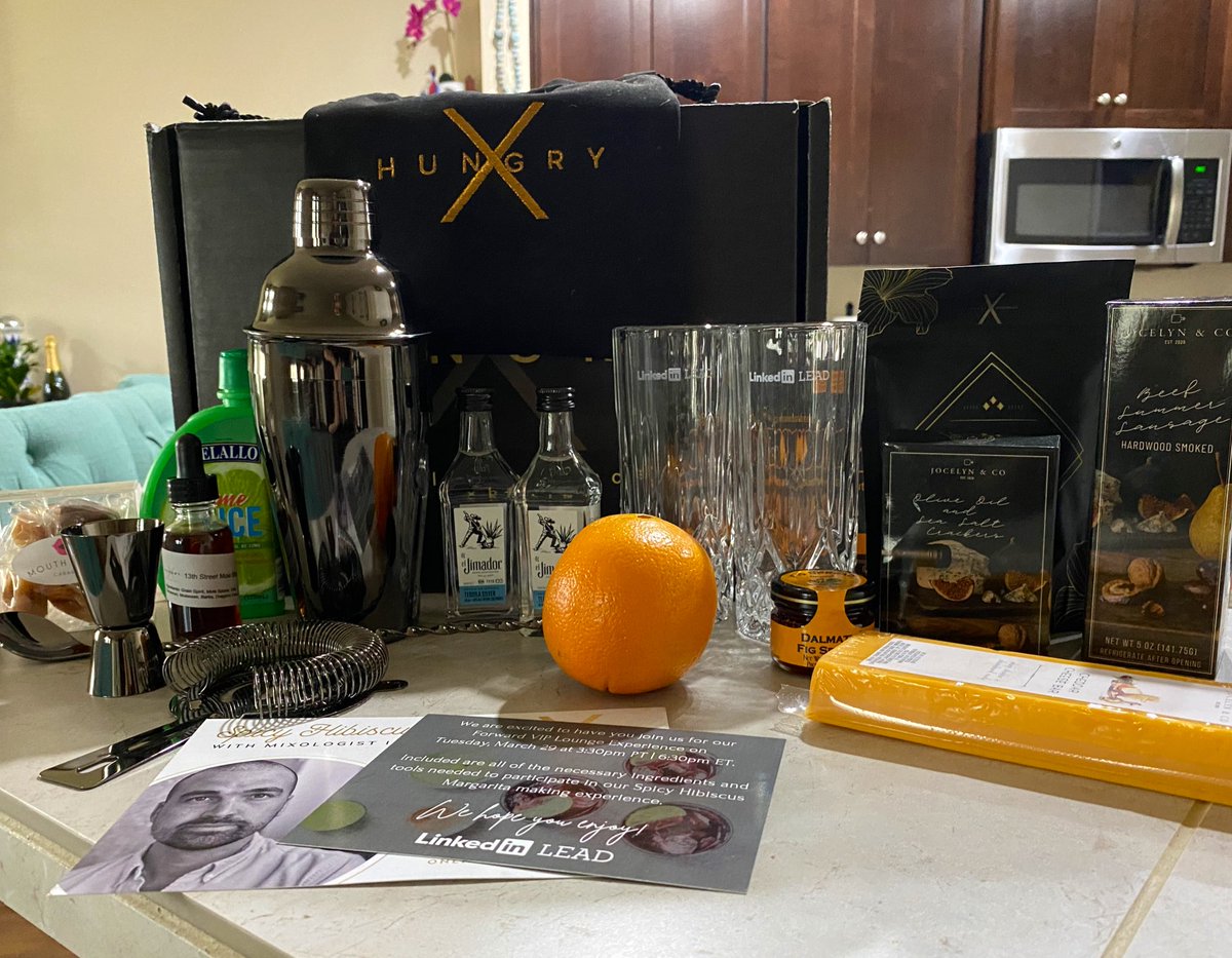 maybe_celinda's tweet photo. A spicy Margarita is definitely happening today! Thank you @HireOnLinkedIn #linkedinforward https://t.co/D6KoIDOdl3