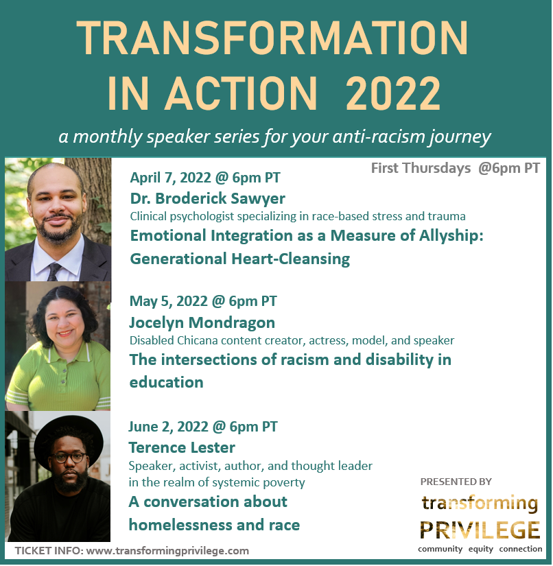 TransformingPr4's tweet photo. If you only bring your brain to this work - it's not likely to change your core beliefs or behaviors.

https://t.co/4zj1TC7ESa

#TransformingPrivilege
#TransformationInAction
@DrBrodSawyer 
#mindfulness
#antiracism
#racism
#emotionalintegration
#traumahealing
#allyship https://t.co/h03Ma5t0VX