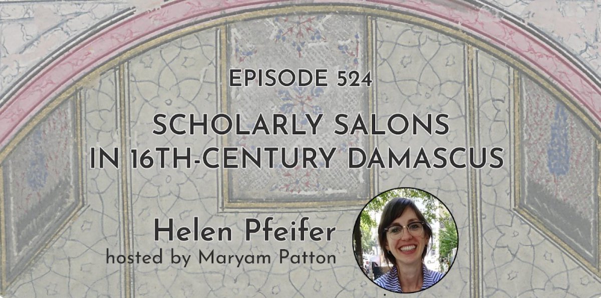In her new book, Helen Pfeifer @krel7 explores the scholarly careers of Arabophone scholars of Mamluk lands following the Ottoman conquest in 1517. The gentlemanly salons played a key role in negotiating Syria and Egypt’s integration into the empire. 👇 ottomanhistorypodcast.com/2022/03/salons…