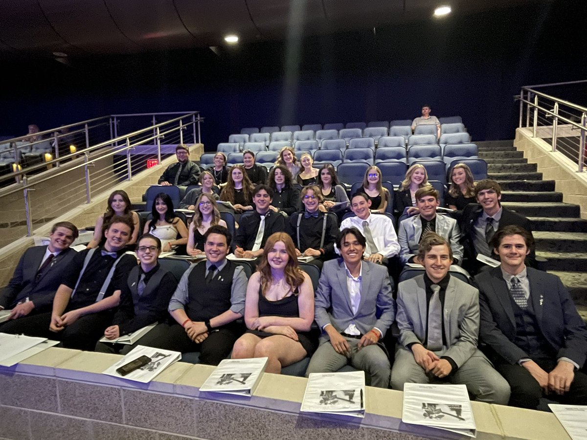 RHS_Scoreboard's tweet photo. What an amazing looking group of Students!!!  We are finished with the One Act Play performances here at the Area contest in Seminole.  Awaiting results…..  stay tuned! https://t.co/Y9eJ4PxLC1