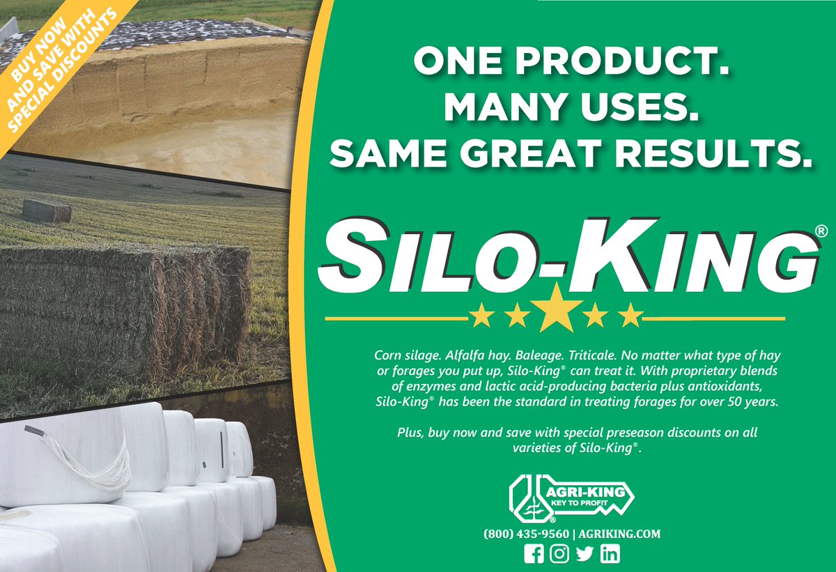 AgriKingInc's tweet image. There’s only two days left in our Silo-King Booking Season. Buy now and save with special discounts! Call 📞 (800) 435-9560 or contact your local Area Manager today. #SiloKing #KeyToProfit