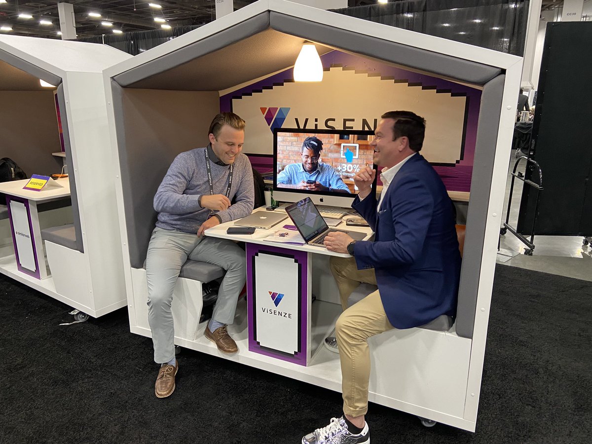 NookEventPods's tweet photo. Great to be a part of a super busy event! #shoptalk2022 #freeman #bookanook https://t.co/AZB24T9QIQ
