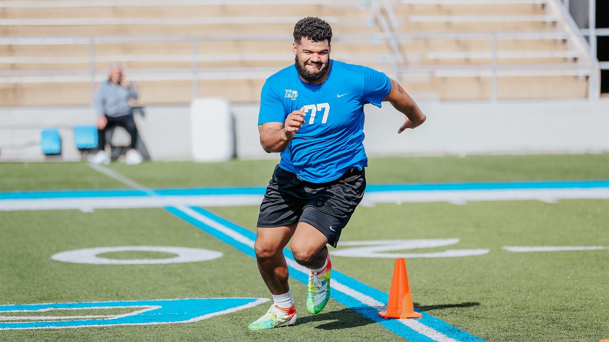 MT_FB's tweet photo. Pro Day is in the books! Here's how it looked 👀

📸 https://t.co/jJP1BP35Fc https://t.co/lCrKVYuQkf