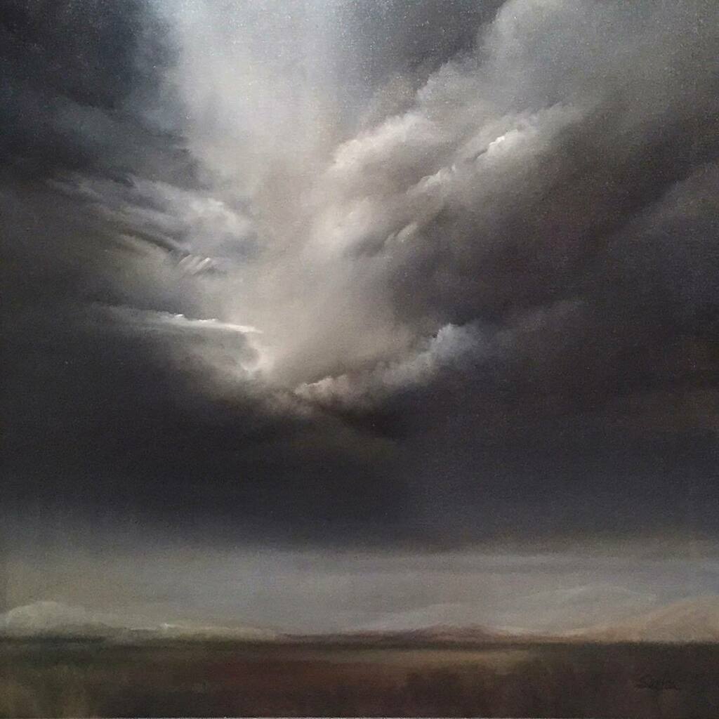 saxtonstudio's tweet photo. 🔴 “Storm III” / 24x24 / oil
.
.
.
#sold #art #fineart #originalart #oilpainting #painting #storm #stormpainting #saxton #patriciasaxton #saxtonstudio #rumitreeartgallery #sedona #artgallery #contemporaryart #skypainting #dramaticskies #landscape #creativity #inspiration #ima… https://t.co/zta0kNCKz5