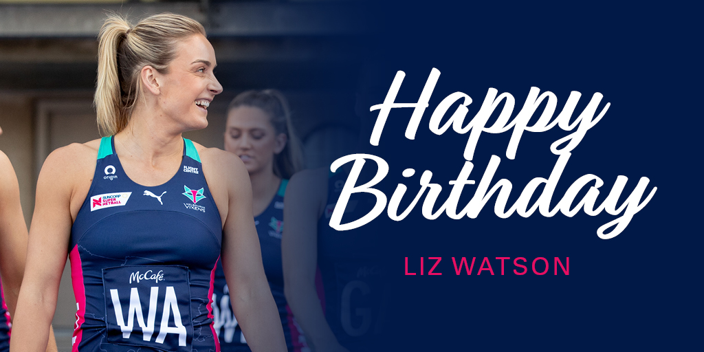 Happy birthday to our very own <a href="/watson_lizzy/">Liz Watson</a> 🎂

We are so lucky to have you in the Vixens family 🦊