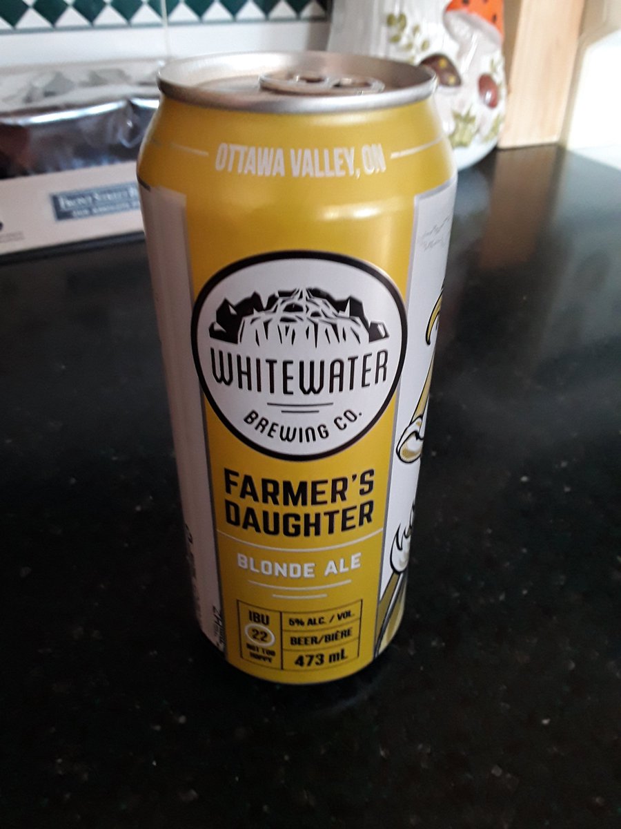 Seems like the appropriate beverage for the day.