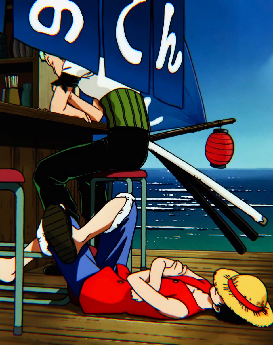 animeclipsz's tweet photo. Luffy &amp; Zoro https://t.co/BmoW7h6wBc