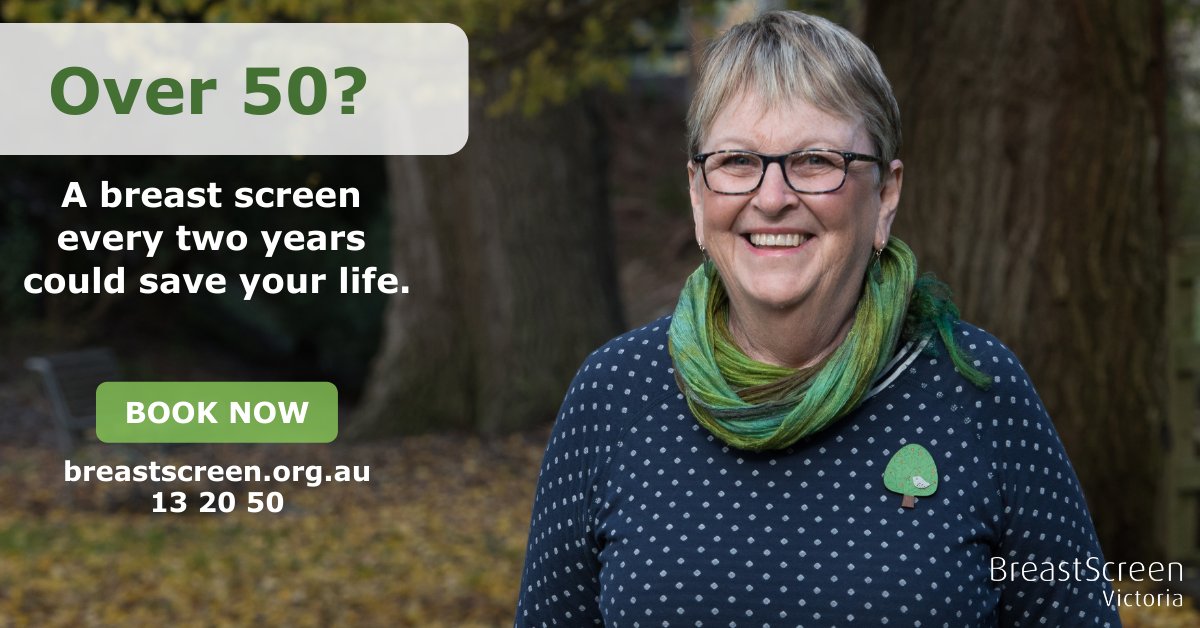 BreastScreenVic's tweet image. Appointments are available #BreastScreen #Victoria in #Portland, #GoulburnValley, #Craigiburn, and #Horsham. A breast screen with us is free, takes 10 minutes, is with a female radiographer, and you don’t need a GP referral or Medicare card. Book today! bookings.breastscreen.org.au