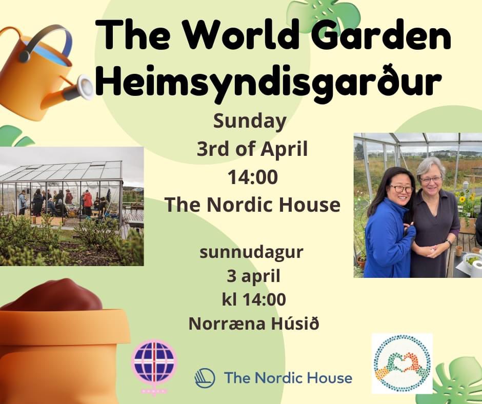 Attention Ladies! Come join us, meeting at Nordic House on Sunday/ kæru vinkonur, Hittumst í Norrænahúsinu á sunnudaginn.