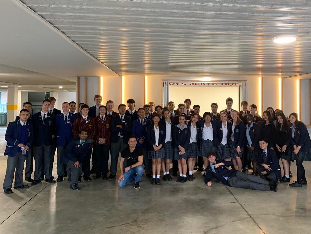 ASCCollege's tweet photo. Year 12 had the opportunity to reconnect with their Patrician peers following their leadership retreat in Mulgoa. They were able to speak about what they had been doing within their respective schools and had the chance to listen to fantastic guest speaker Daniel Merza. https://t.co/wGnhb94mXd
