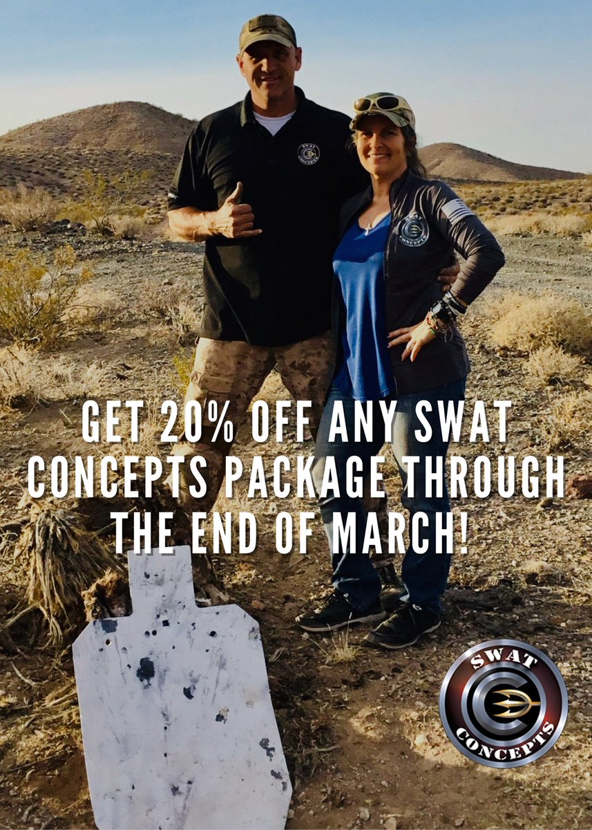 SWATConcepts's tweet image. There are only TWO DAYS LEFT to save 20% when you book any adventure with SWAT Concepts! 

We&apos;re giving you 20% off as Claudia and Charles Moser celebrate 20 years together! Give us a call at 702-526-6333 to book before time runs out and here&apos;s to 20 more🎉

#SWATConcepts