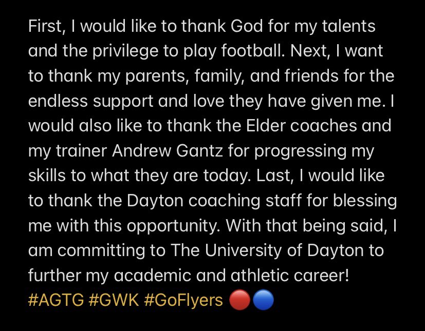 _davidmaurer's tweet photo. Committed!! Thanks to @Coach_TO @RChamberlin_UD @CoachVellucci for this opportunity &amp; special thanks to @CoachGantz for the great training! #GWK #AGTG #GoFlyers https://t.co/6sV2kvYdTb