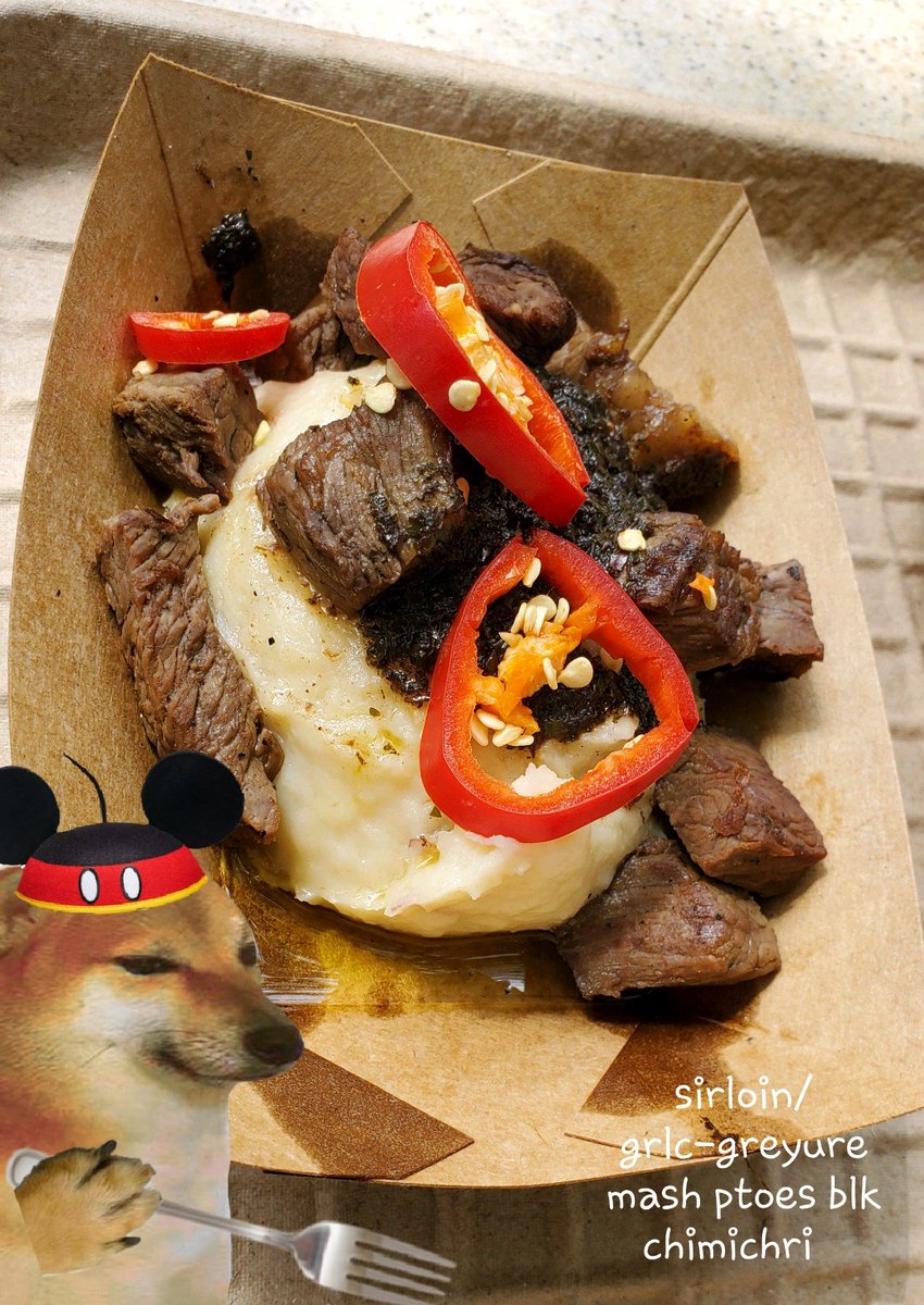 celestevilnueva's tweet photo. Day 2 of the food and wine festival, we just getting started 🤣 no I didn't eat it by myself. brisket fries slaps like Will tho 😬  #dogefam #foodporn #cheems #cheatweek https://t.co/D1NEIc71lw