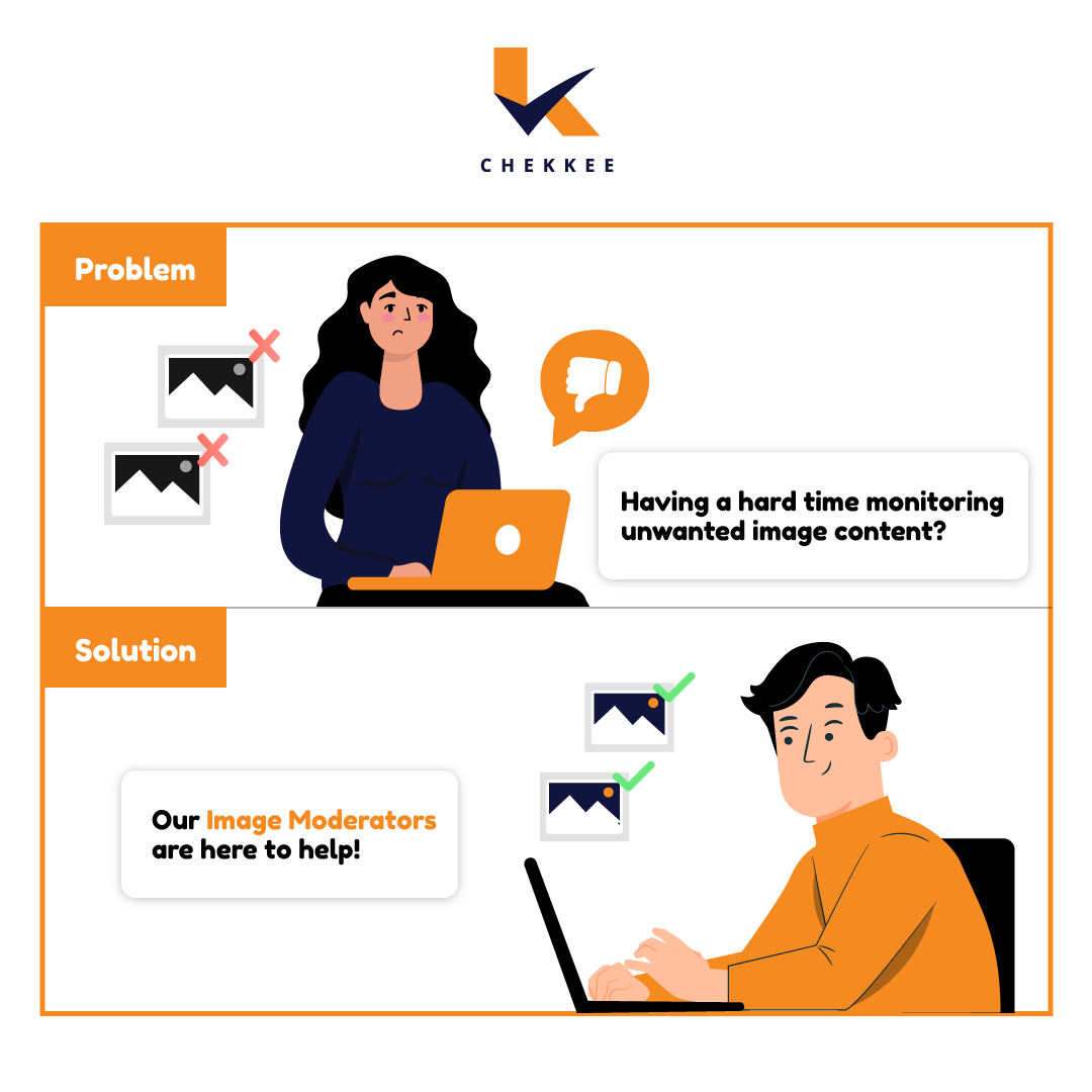 Chekkee_'s tweet image. A single image can make a huge impact on your online presence. That&apos;s why ensuring that each and every pieces of #imagecontent posted on your online platforms  adheres to your supporters&apos; standards and preferences. Employ our #ImageModerationServices today! #multimediamoderation