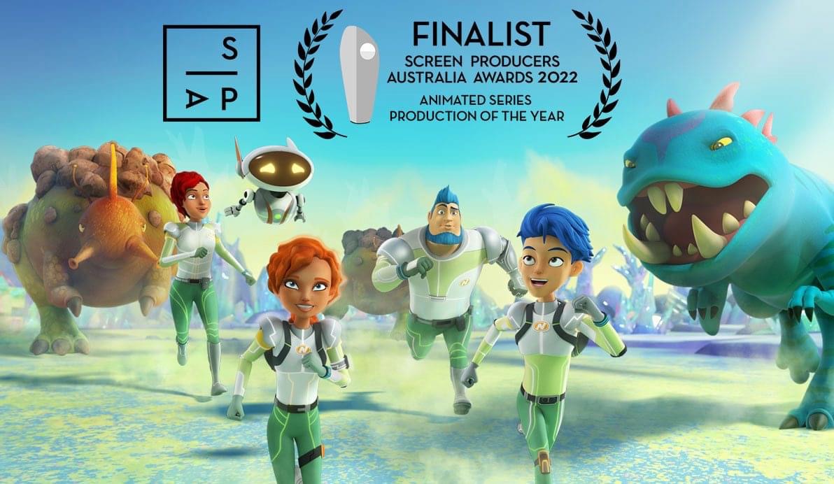 SLR_Productions's tweet photo. SLR Productions animated series SPACE NOVA is nominated for Animated Series Production of the Year at the Screen Producers Australia Awards tonight. @Screen_Producer #slrproductions #spacenova #makeitaustralian #screenforever2022 #spaawards https://t.co/iYNlQ2mIHk