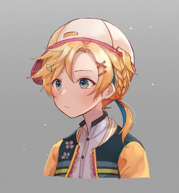 カラフェスレンくんの三つ編み…🙏 #prsk_FA 