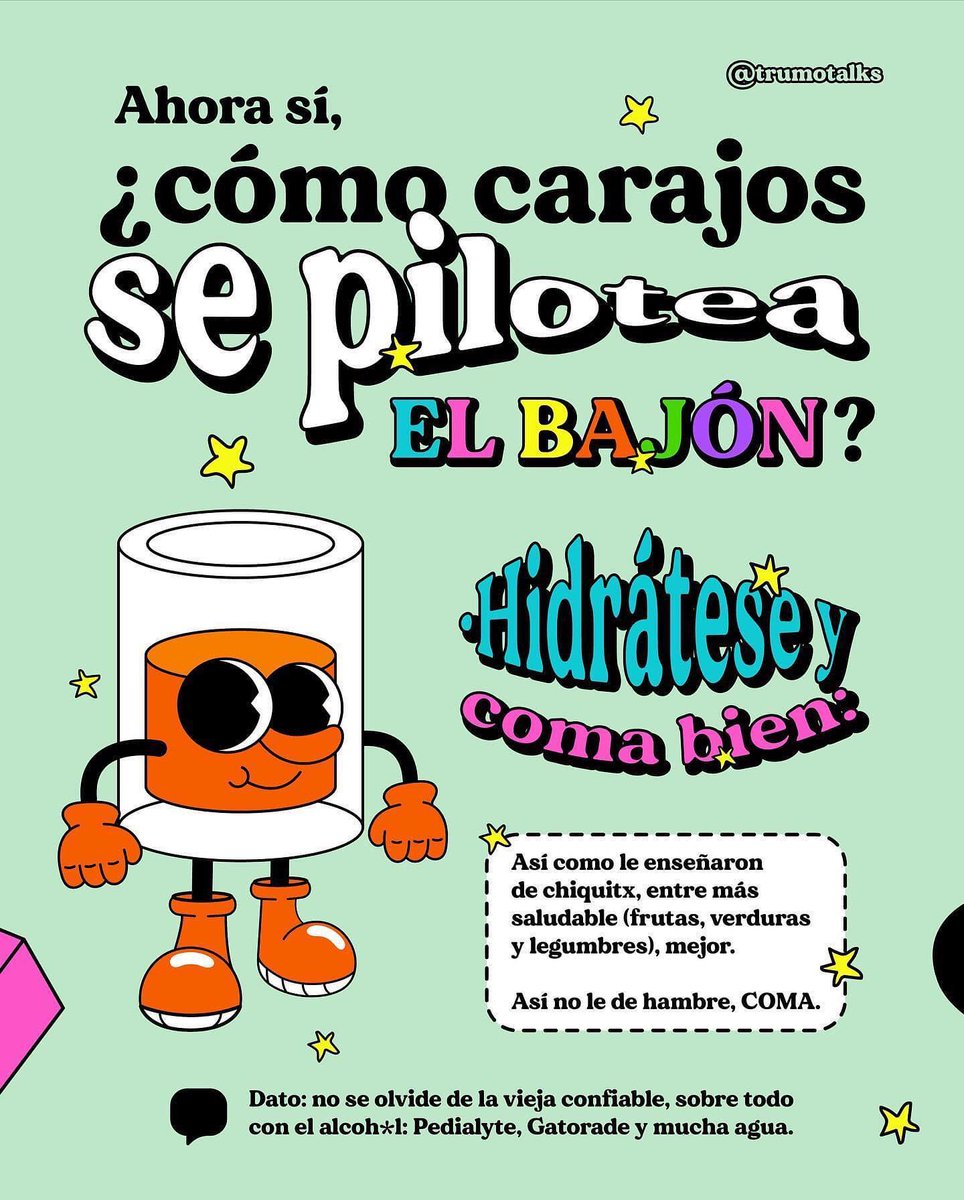 echelecabeza's tweet photo. 😣¿Martes de bajón ? - ¿Se dio muy duro este fin de semana y quiere saber cómo pilotearlo ?🤯. Aquí le damos algunas recomendaciones que hicimos hace rato con los amigos de @trumotalks  Articulo completo al final del hilo. https://t.co/TY9qYHRpZC