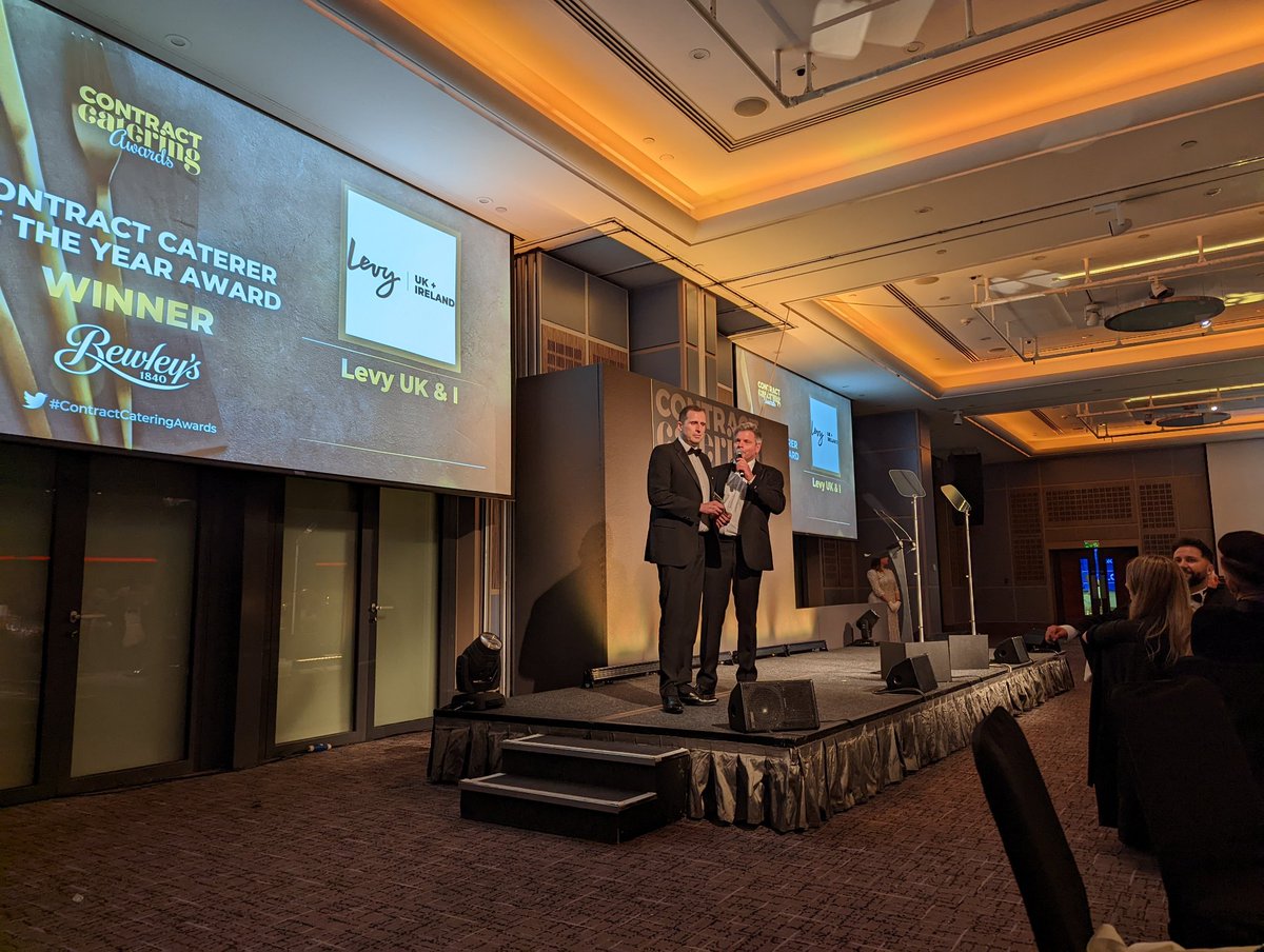 🥇 Absolutely blown away by winning the <a href="/CCateringMag/">Contract Catering Magazine</a> Contract Caterer of the Year award.

Huge thank you to everyone in Levy who has made this possible!