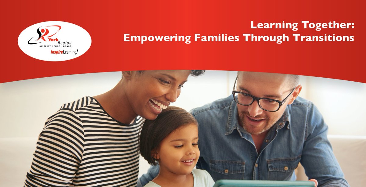Tonight is the Learning Together: Empowering Families Through Transition conference with Dr. Jean Clinton, YRDSB and York Region community partners! We will be live tweeting throughout the evening. Follow along with us! #YRDSBKindergarten #YRDSB