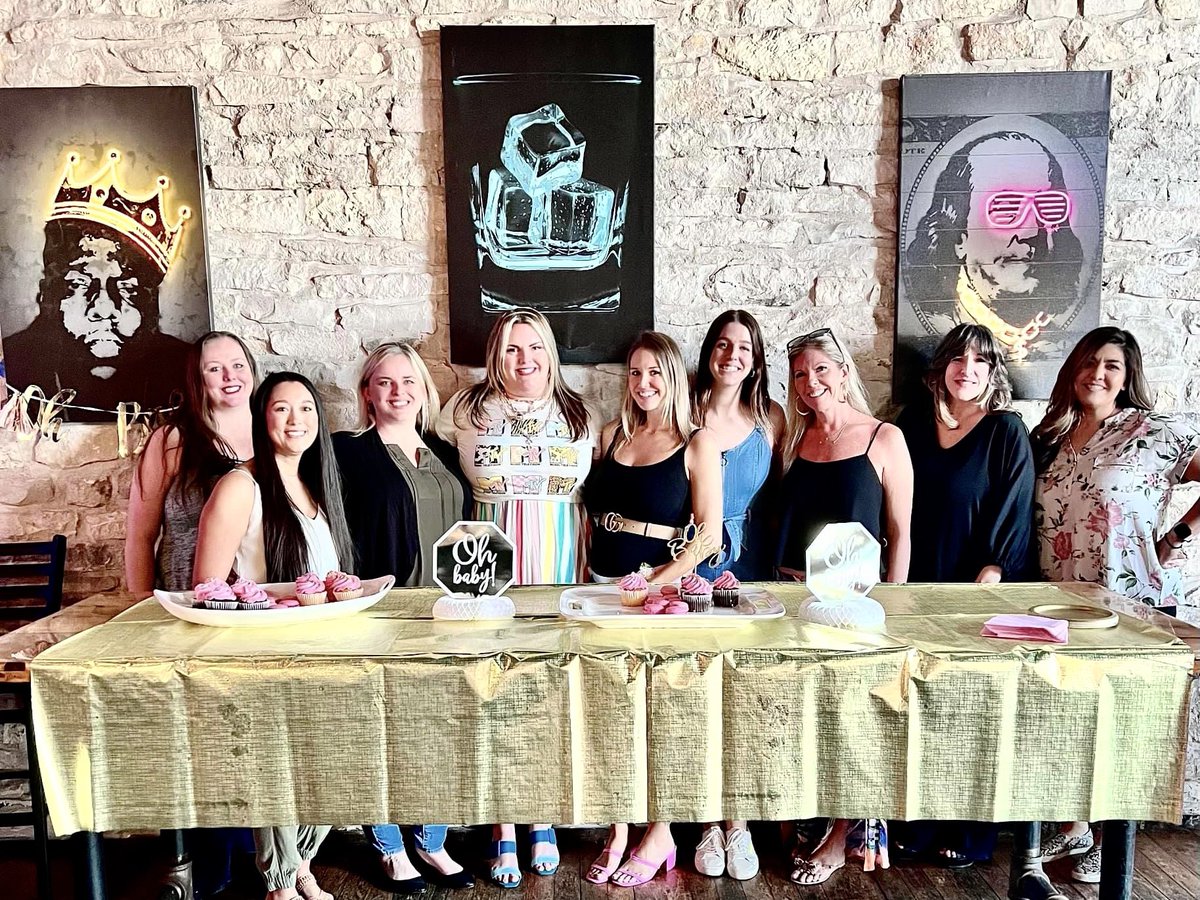 Thank you to these #womeninav for showering Jeff &amp; I’s baby girl. I am so lucky to work in an industry with such incredible woman! #avixawomen #avixa