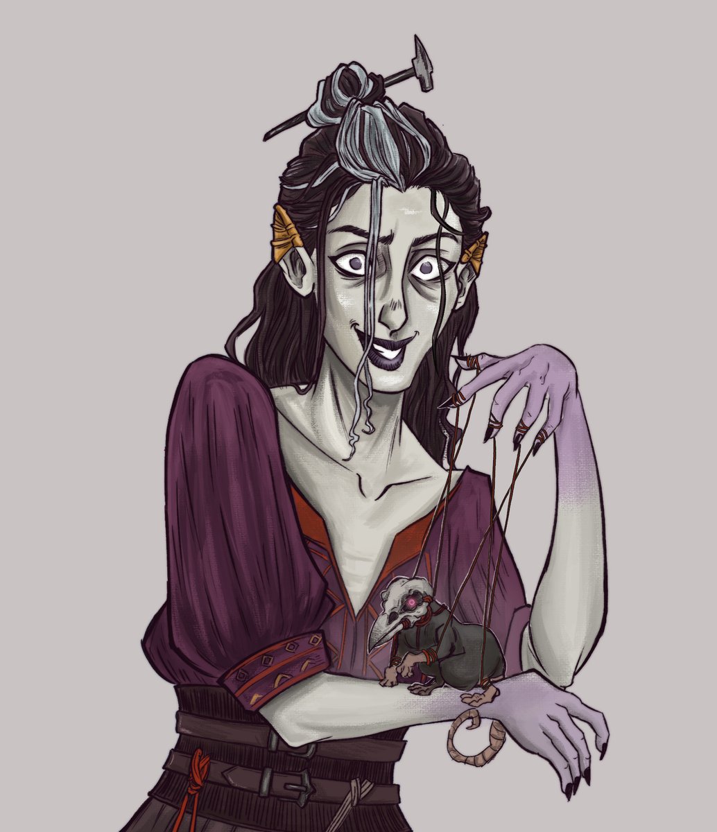 flying_guison's tweet photo. Yea, it is Laudna again (but this time I lked the result)

#CriticalRole #criticalrolefanart #CriticalRoleArt #BellsHells https://t.co/5LvKxyriQw